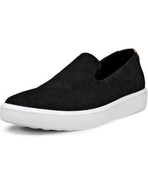 Ecco Soft 60 Premium Slip On Trainer - Black