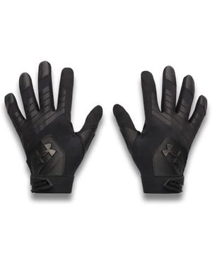 Under Armour Clean Up Baseball Gloves, - Black