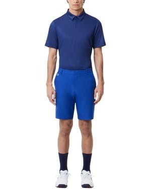 Lacoste Ultra-dry Golf Bermuda Shorts - Blue