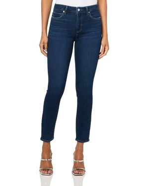 PAIGE Hoxton Ankle Seamed Beltloops - Blue