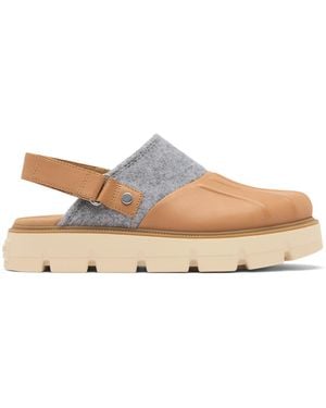 Sorel Rein Cb Clog Slingback - Natural