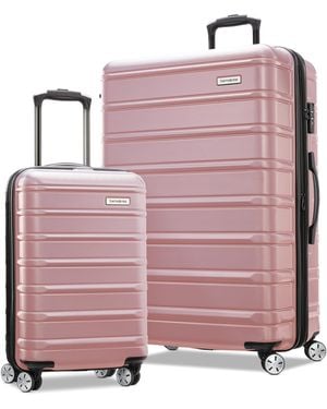 Samsonite Omni 2 Hardside Expandable Luggage With Spinner Wheels - Pink