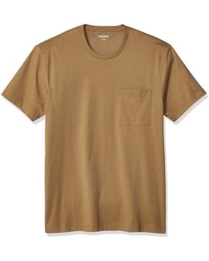 Goodthreads Slim-fit Short-sleeve Cotton Crewneck T-shirt - Brown