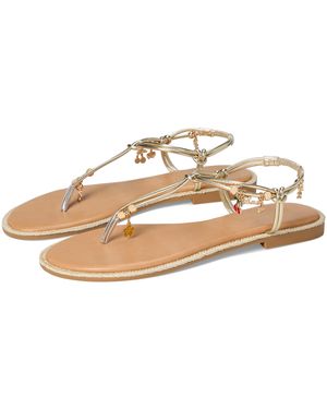 Madden Girl Shellyy Flat Sandal - Metallic