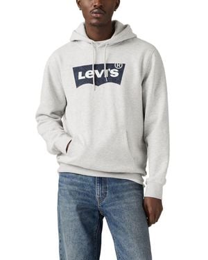 Levi's Standard Graphic Hoodie, - Gray
