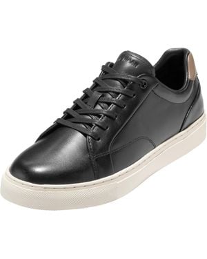 Cole Haan Grand Kittery Court Sneakers Black/ivory 9 Medium