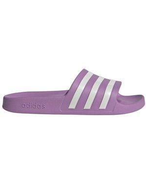 adidas Adult Adilette Aqua Slide - Purple