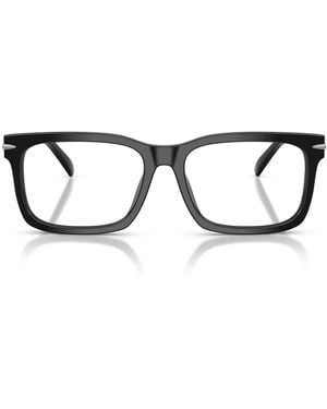 Michael Kors Mk4177u Ottawa Universal Fit Rectangular Prescription Eyewear Frames - Black