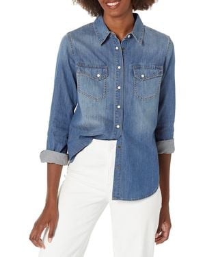 Pendleton Chambray Gambler Shirt - Blue