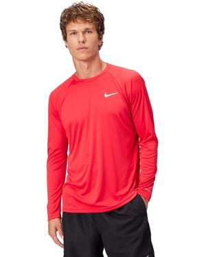 Nike Long-sleeve Hydroguard,university Red,large