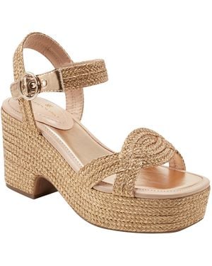 Bandolino Sabinna Wedge Sandal - Metallic