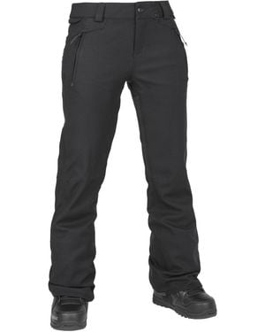 Volcom Genus Slim Fit Stretch Snowboard Ski Pant - Black