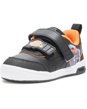 PUMA Multiflex 2 Hot Wheels Hook And Loop Shoes Sneaker - Blue