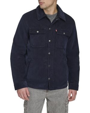 Levi's Corduroy Shirt Jacket - Blue