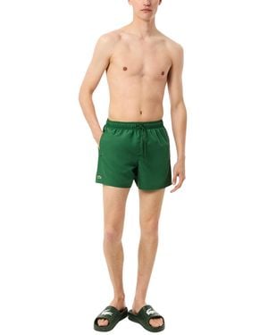 Lacoste Quick-dry Swim Trunks - Green