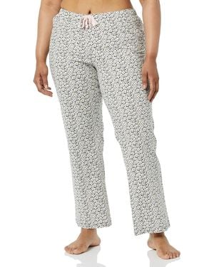 Amazon Essentials Poplin Slaapbroek Voor - Grijs