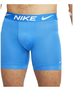 Nike Essential Micro Stretch Boxer Brief 3pk Underwear - Blue
