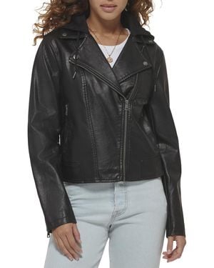 Levi's S Vegan 538 Moto - Black