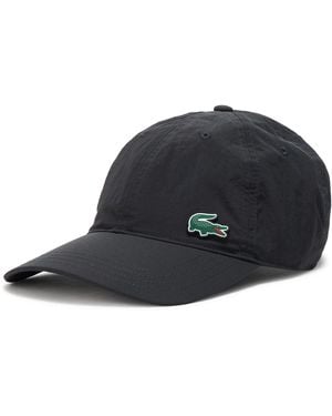 Lacoste Taffeta Cap - Black
