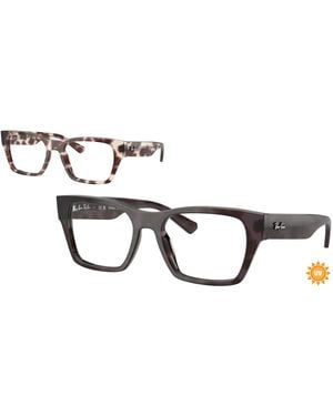 Ray-Ban Rx5448 Square Prescription Eyewear Frames - Black