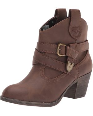 Rocket Dog Satire Lane Pu Western Boot - Brown