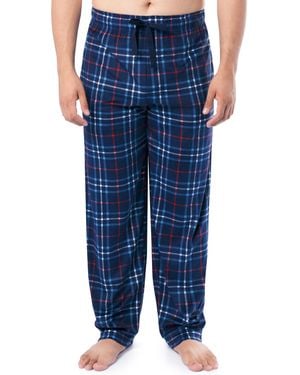 Izod Silky Fleece Sleep Pant - Blue