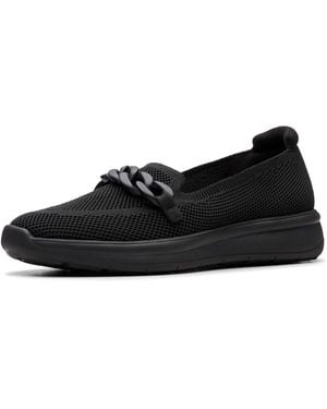 Clarks Athleisure Loafer Flat - Black