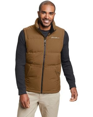 Eddie Bauer Glacier Peak Seamless Stretch Vest - Brown