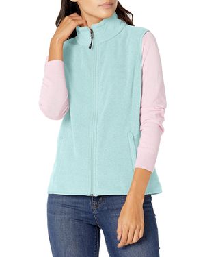 Amazon Essentials Classic-fit Sleeveless Polar Soft Fleece Vest - Blue
