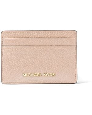 Michael Kors Jet Set Card Holder - Natural