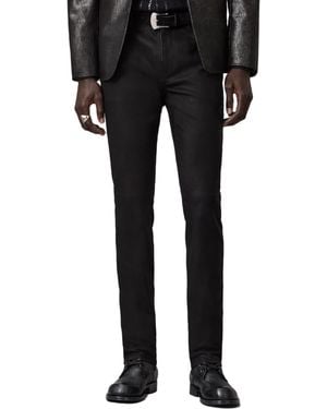 John Varvatos Rocker Leather Pant Black 38