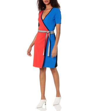 Milly diamond cut flare dress outlet
