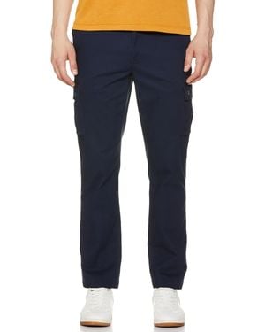 Amazon Essentials Straight-fit Stretch Cargo Trouser - Blue