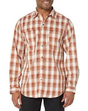 Dickies Protect Cooling Long Sleeve Work Shirt - Brown