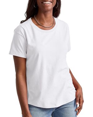 Hanes Comfortblend Tri-blend Relaxed Fit T-shirt - White