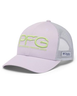 Columbia Pfg Hooks Mesh Snap Back - White