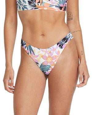 Volcom Tropicabana Cheekini Bikini Bottom - Blue