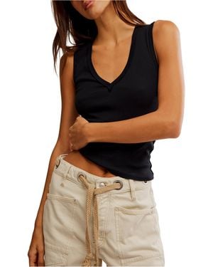 Free People Neria Tank - Black