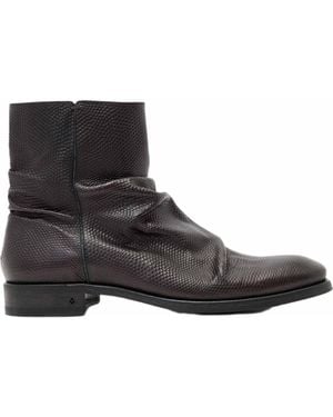 John Varvatos Morrison Sharpei Boot Mid Calf - Brown
