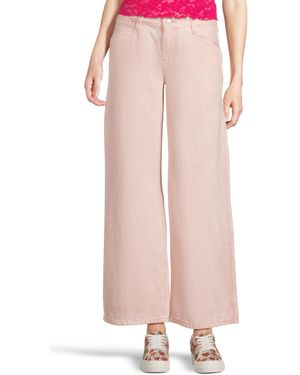 Levi's Levis S 94 Baggy Wide Leg Cloudy Pale Mauve 25 X 31 - Pink