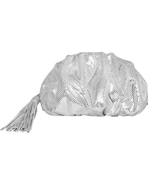 Rebecca Minkoff Ruched Clutch Purse - Gray