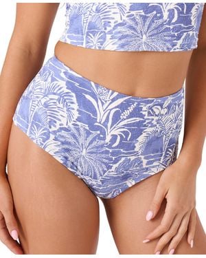 Roxy Standard Tummy Control Beach Biker Workout - Blue