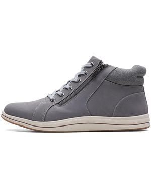 Clarks Breeze Glide Enkellaars - Grijs