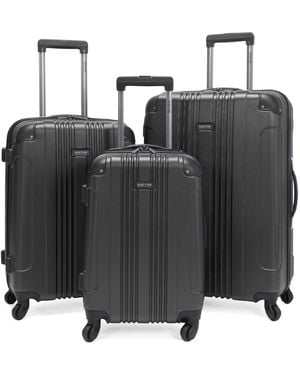 Kenneth Cole Out Of Bounds Lightweight Hardshell 4-wheel Spinner Luggage - Black