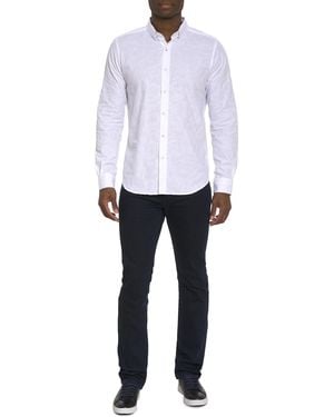 Robert Graham Kamal L/s Woven Shirt - White