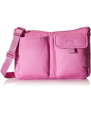 Vera Bradley Cotton Utility Small Crossbody Purse - Pink