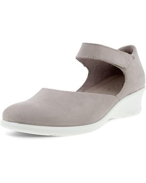 Ecco Felicia Mary Jane Pump - Gray