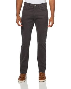 Lucky Brand 410 Athletic Straight Brushed Twill - Black