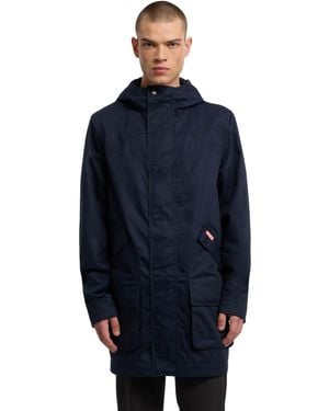 HUNTER Downing Rain Jacket - Blue