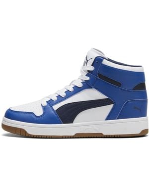 PUMA Rebound Layup Mid Shoes Sneaker - Blau